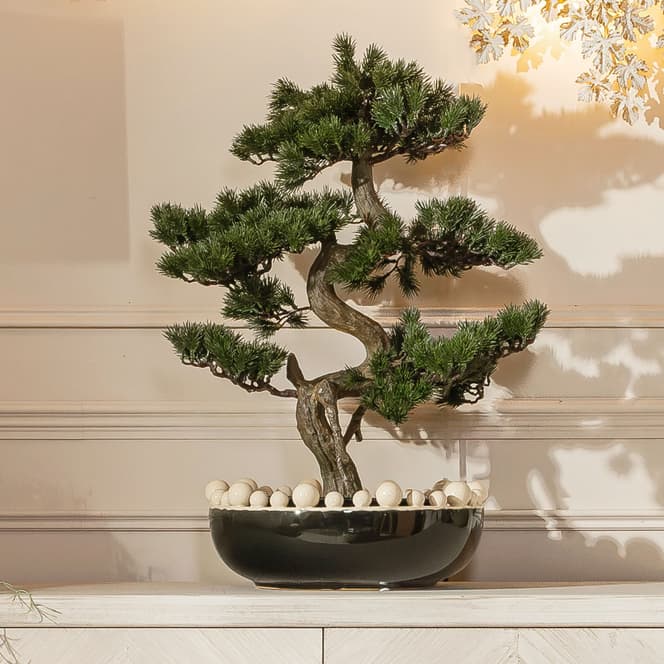 Artificial Bonsai Tree in Pot | Luxury Faux Potted Indoor Plants - Nicky  Cornell