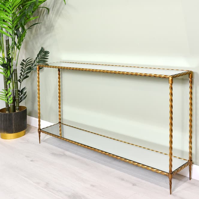 Osaka Grey Hall Console Table - Nicky Cornell